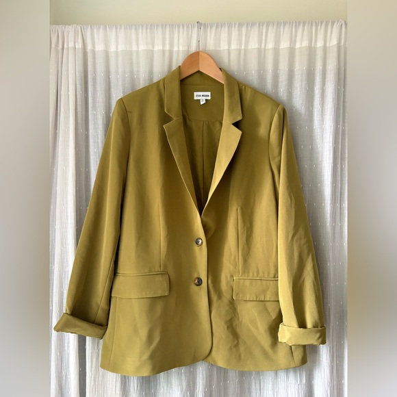 Steve Madden Jackets & Blazers - Steve Madden Olive Green Blazer